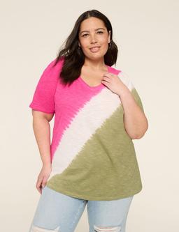 Perfect Sleeve V-Neck Tee