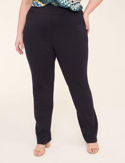 Ponte Pull-On Straight Leg Pant