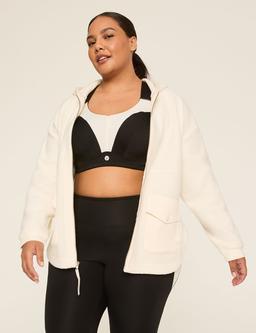 LIVI Sherpa Full-Zip Hooded Jacket