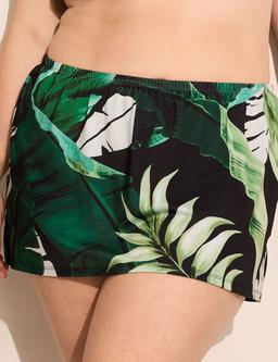 Side Slit Swim Skirt