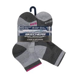 Skechers Half-Terry Quarter Crew 5-pack