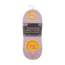 Skechers Non-Terry No Show Socks
