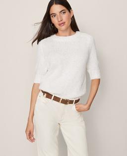 Weekend Collection Marled Sweater Tee