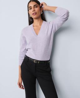 Cashmere V-Neck Sweater