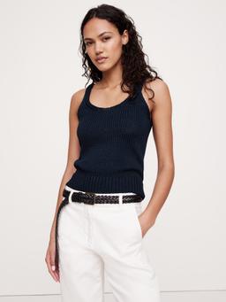 Cotton Sweater Tank