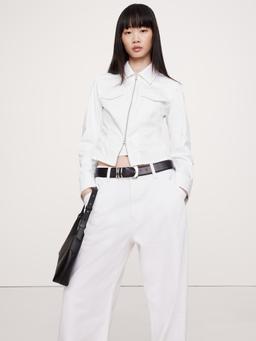 Stretch-Cotton Poplin Garage Jacket