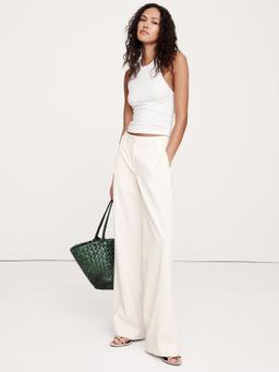 The Everyday Wide-Leg Linen Pant