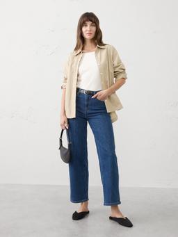 Straight High-Rise Jean