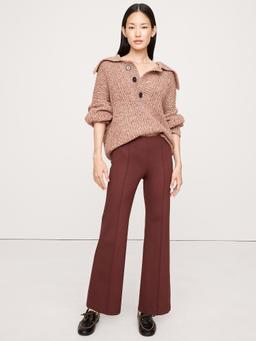Crop Flare Everywhere Ponte Pull-On Pant