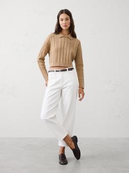 Perfectly Soft Cable Sweater