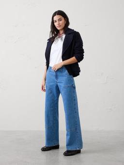 Straight Mid-Rise Carpenter Jean