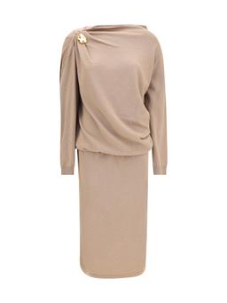 Fabiana Filippi Wool Long Dress