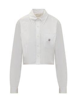 Givenchy Poplin Cropped Shirt