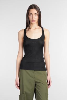 Off-White Topwear In Black Viscose