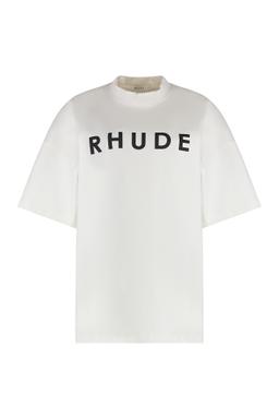Rhude Logo Print Oversize T-shirt