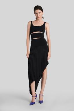 Christopher Esber Long Dress In Black Viscose