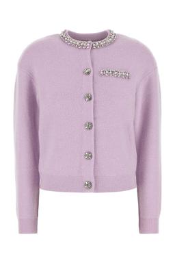 self-portrait Crystal Trim Cardigan