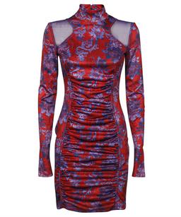 Versace Jeans Couture Floral Print Mini Dress