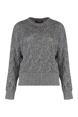 Max Mara Studio Pilade Lurex Knit Sweater