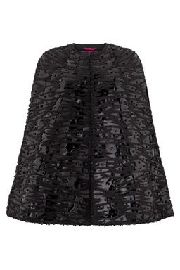 Valentino Garavani Silk Cape With Applications