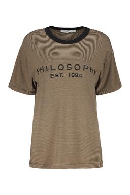 Philosophy di Lorenzo Serafini Viscose T-shirt