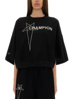 Rick Owens x Champion Cropped tommy T T-shirt