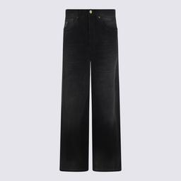 Lois Black Denim Cotton Jeans