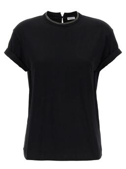 Brunello Cucinelli Monile Crew Neck T-shirt