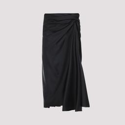 Balenciaga Draped Skirt