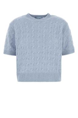 Prada Short-sleeved Crew Neck Sweater