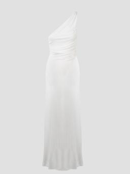 Alberta Ferretti One Shoulder Dress