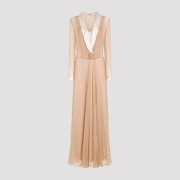 Alberta Ferretti Chiffon Long Dress