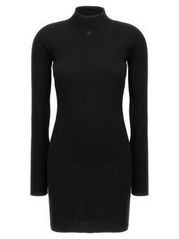 Courrèges Solar Light Rib Dress