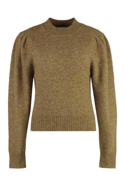 Marant Étoile Honey Wool-blend Crew-neck Sweater