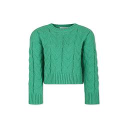 Stella McCartney Kids Green Sweater For Girl