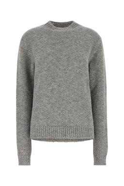 Jil Sander Grey Alpaca Blend Oversize Sweater