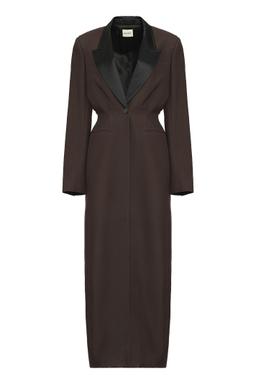 Khaite Bellow Single-breasted Long Coat