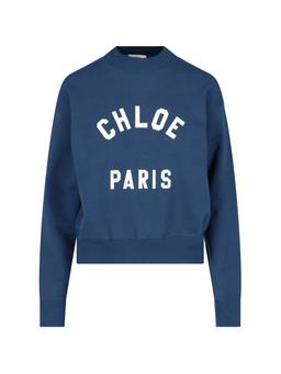 Chloé paris Crew Neck Sweatshirt