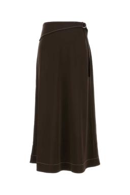 Tory Burch Brown Viscose Skirt