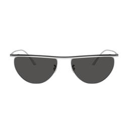 Oliver Peoples Ov1342s - 1984c 503687 Silver/black Collezione Khaite Sunglasses