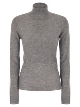 Fabiana Filippi High-necked Wool Sweater With Sequins