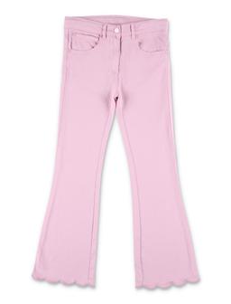 Stella McCartney Kids Kid - Scallop Trim Denim Jeans