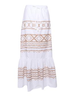 Ermanno Ermanno Scervino Embroidered Long Skirt