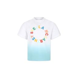 Stella McCartney Kids White T-shirt For Girl With Logo