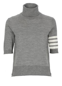 Thom Browne Gray Virgin Wool Sweater