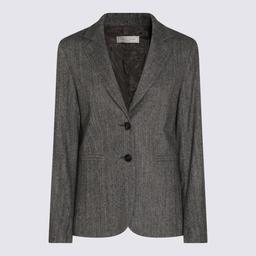 Antonelli Grey Wool Coccole Blazer