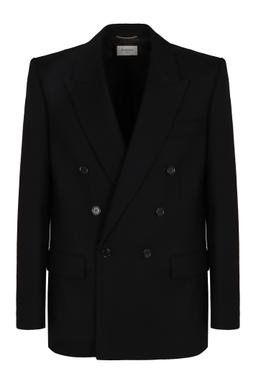 Saint Laurent Cassandre Wool Blazer