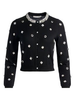 Alice + Olivia Dollie Wool Cardigan