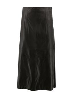 ARMA Lambskin Midi Skirt