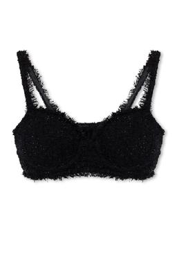 Balenciaga Tweed Tank Top